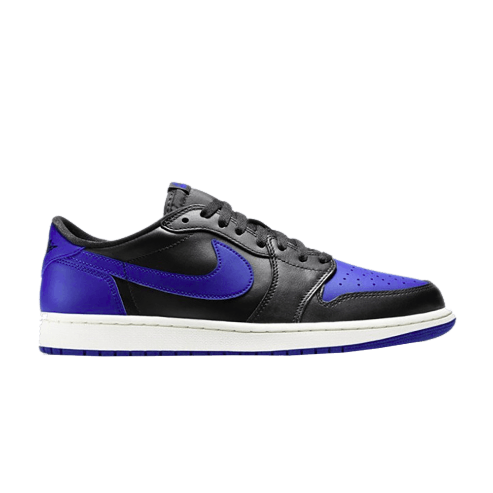 Air Jordan 1 Retro Low OG BG 'Black Varsity Rotyal'