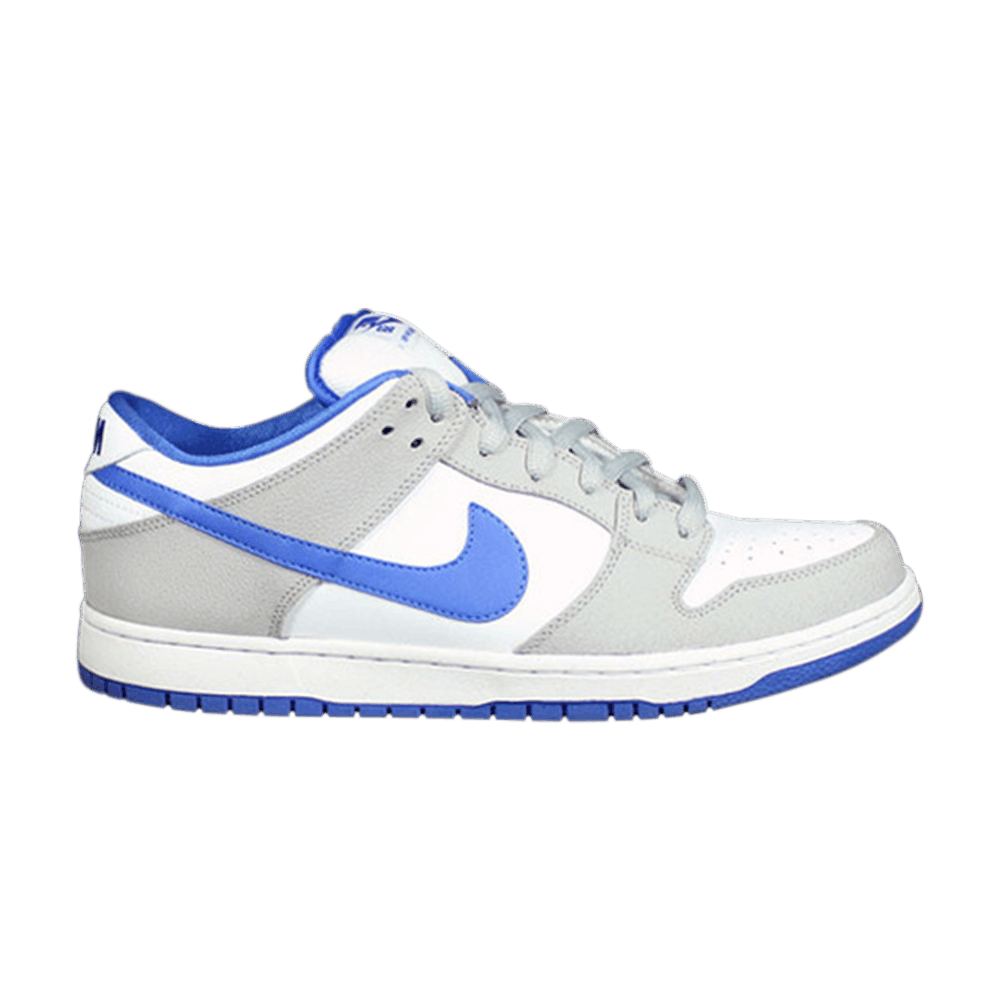 Dunk Low Pro SB 'Matte Silver Varsity Royal'