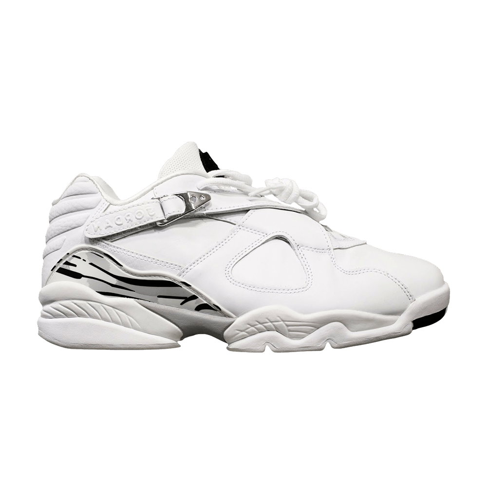 Air Jordan 8 Retro Low 'White Metallic Silver' 2003