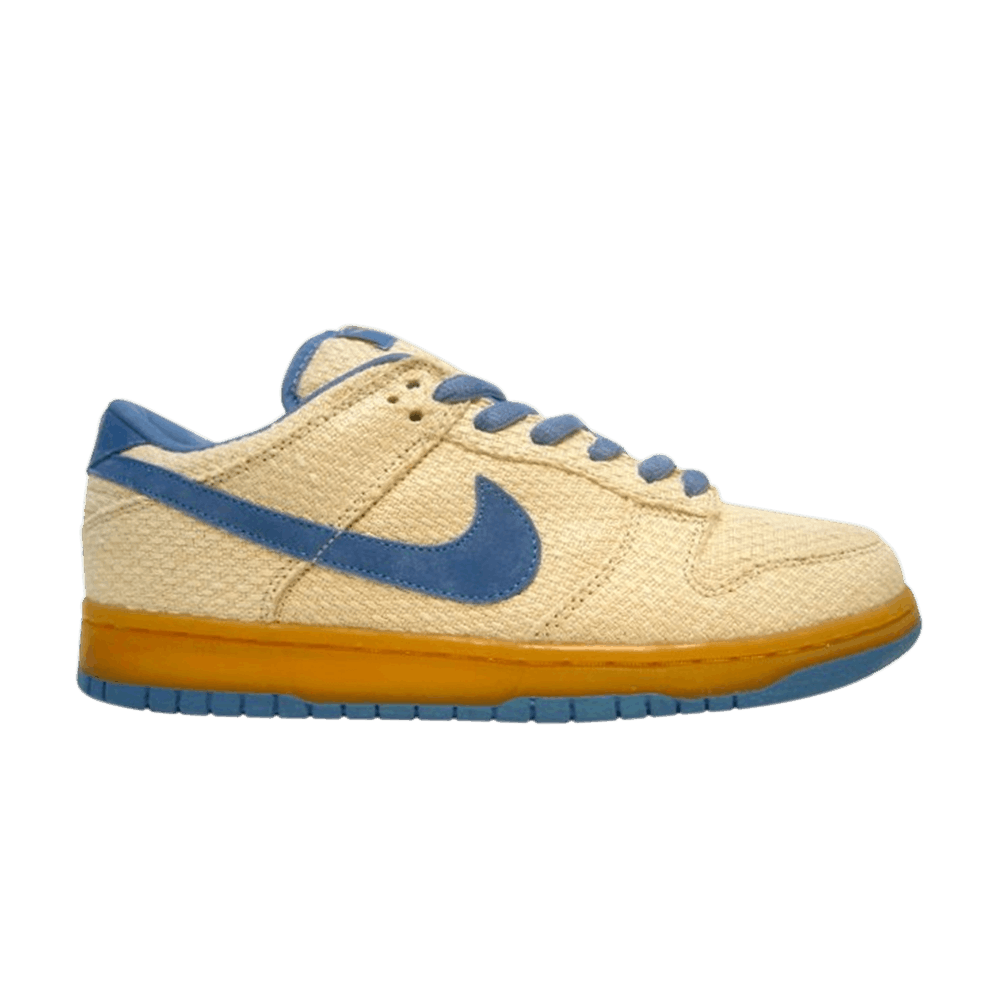 Pre-owned Nike Dunk Low Pro Sb 'blue Hemp' In Gold
