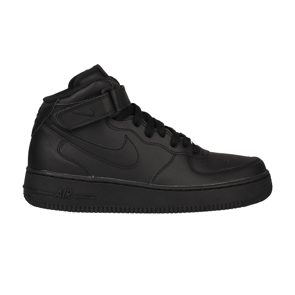 Air Force 1 Mid GS 'Black' - Nike - 314195 004 | GOAT