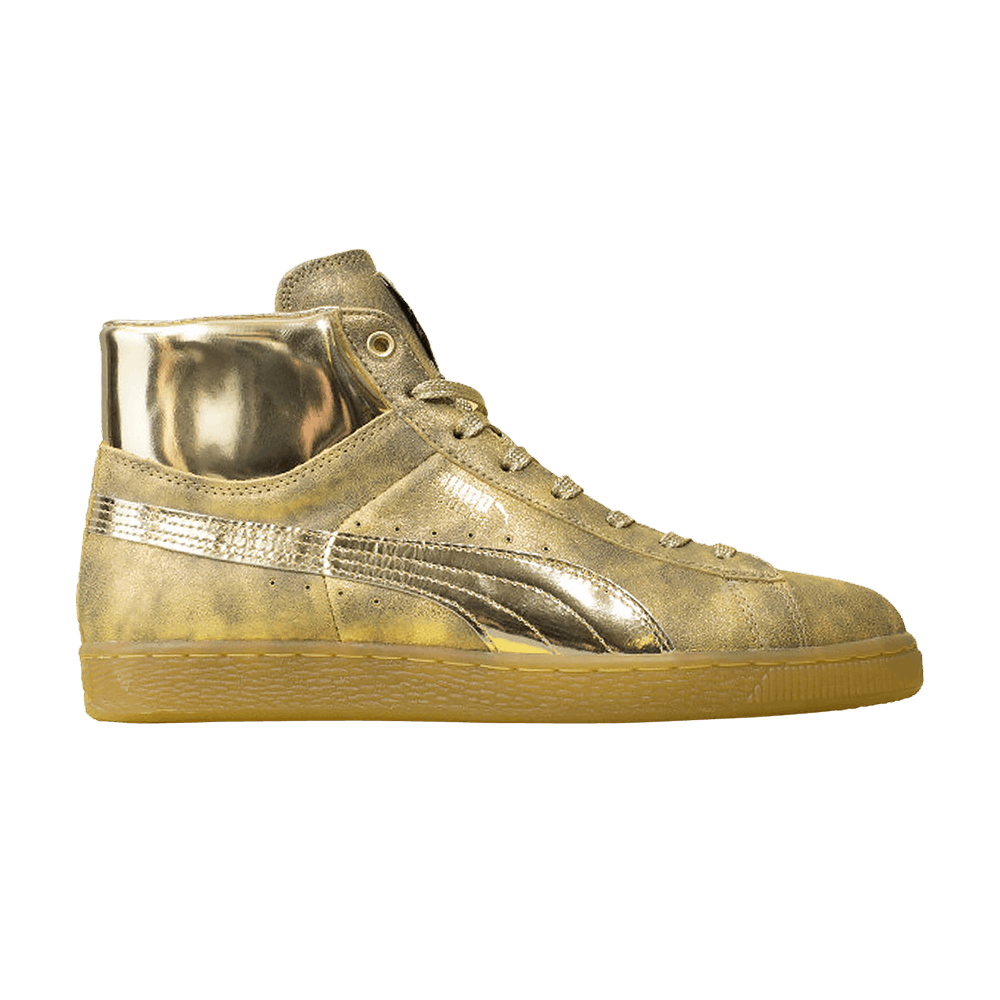 Meek Mill x Suede Classic Mid '24K Gold'