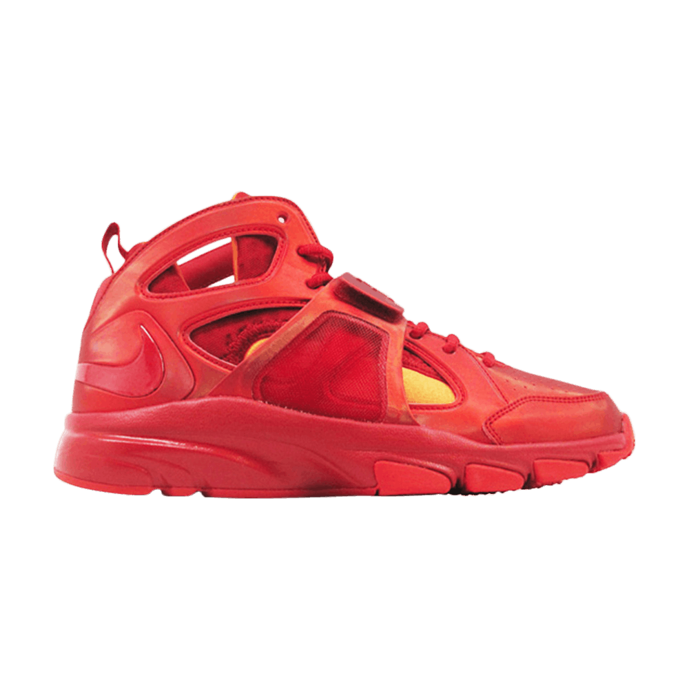 Pre-owned Nike Zoom Huarache Tr Mid 'flash' In Red