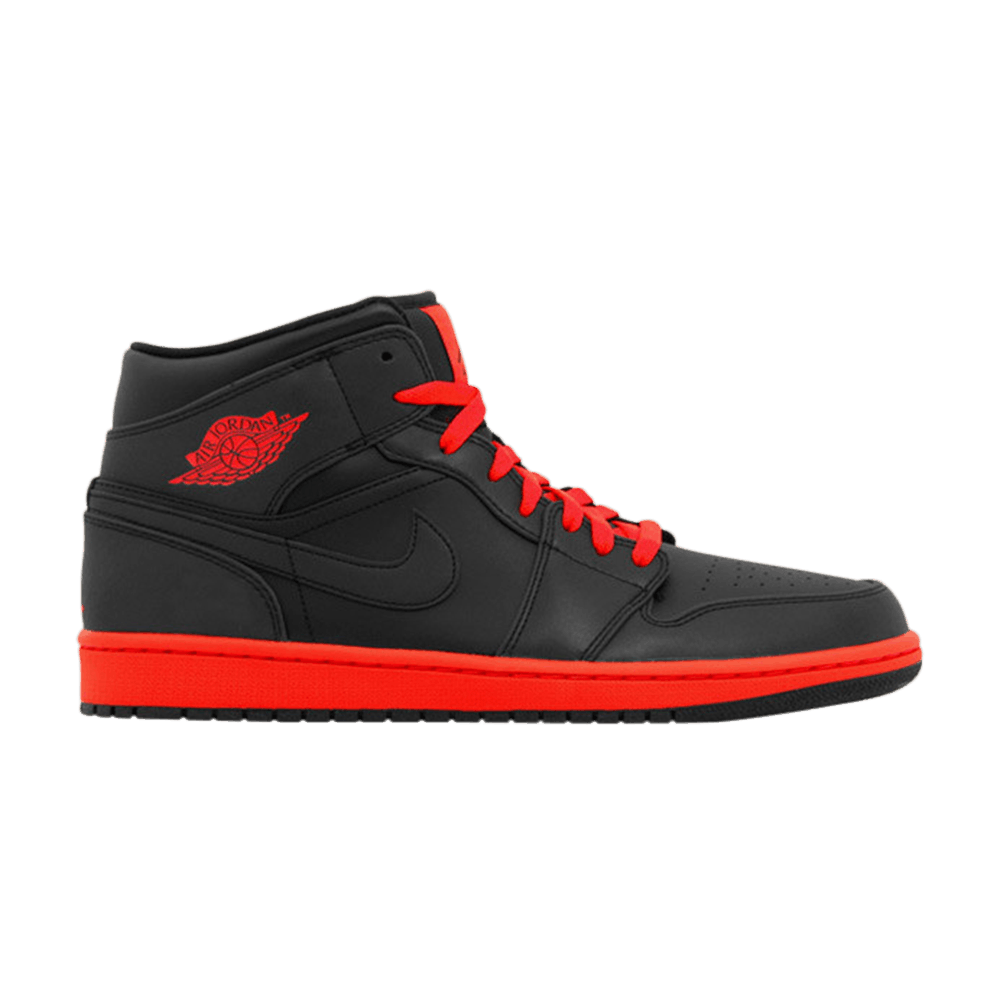 Air Jordan 1 Retro Mid 'Black Infrared'