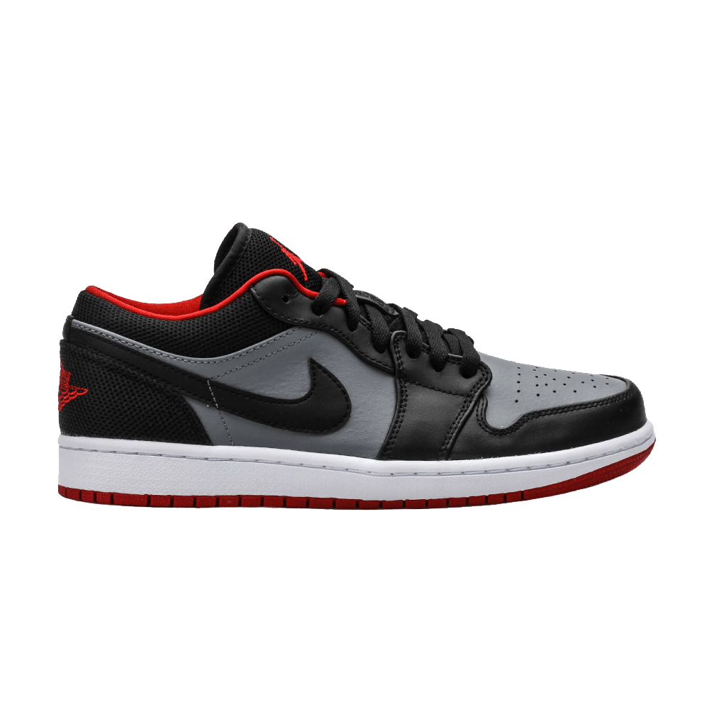 Air Jordan 1 Retro Low 'Black Red Grey'