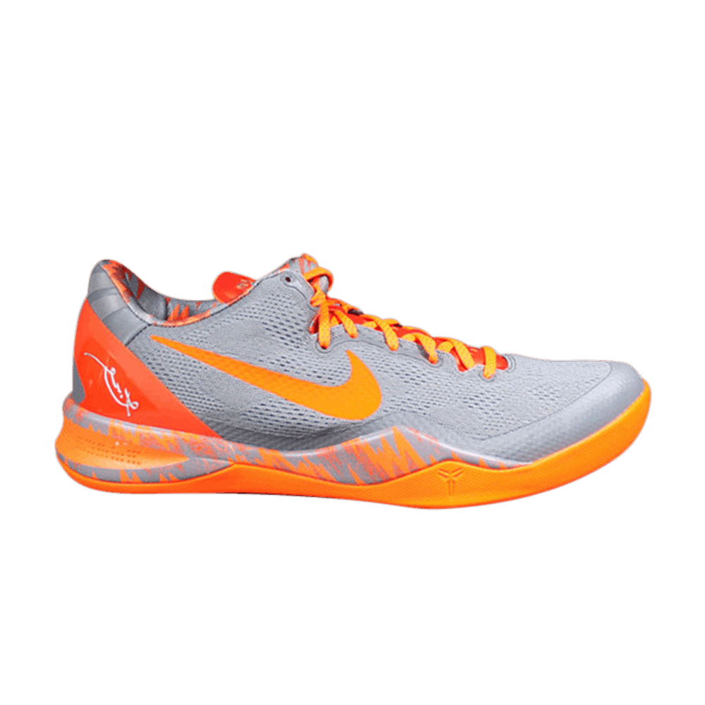 Kobe 8 System PP 'Cool Grey Team Orange' - Nike - 613959 ...