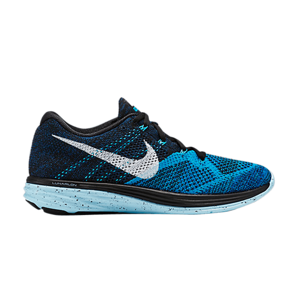 Nike Flyknit Lunar 3 Blue | ModeSens
