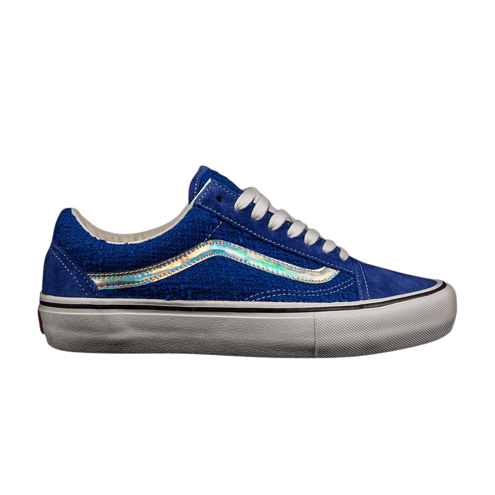 Supreme x Old Skool Pro  Iridescent 'Blue'