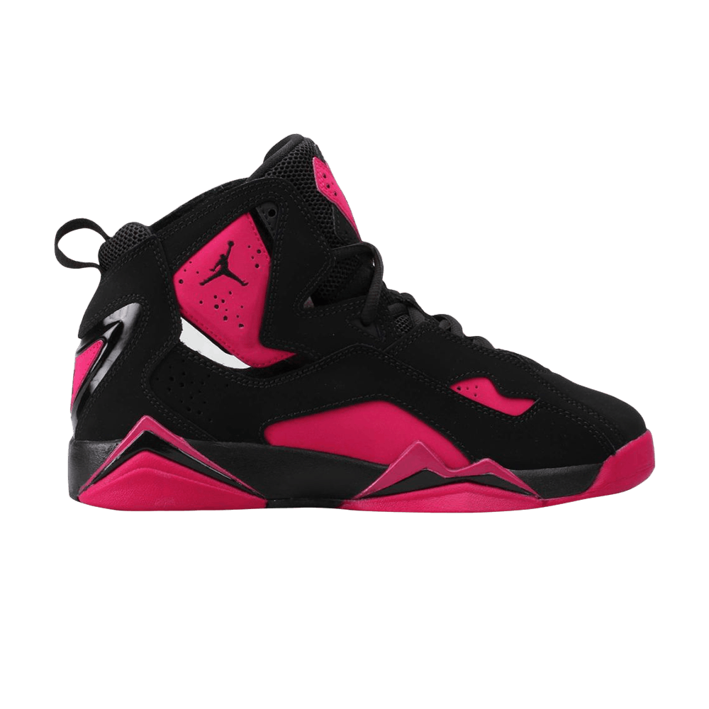 Jordan True Flight GG 'Black Sport Fuchsia'