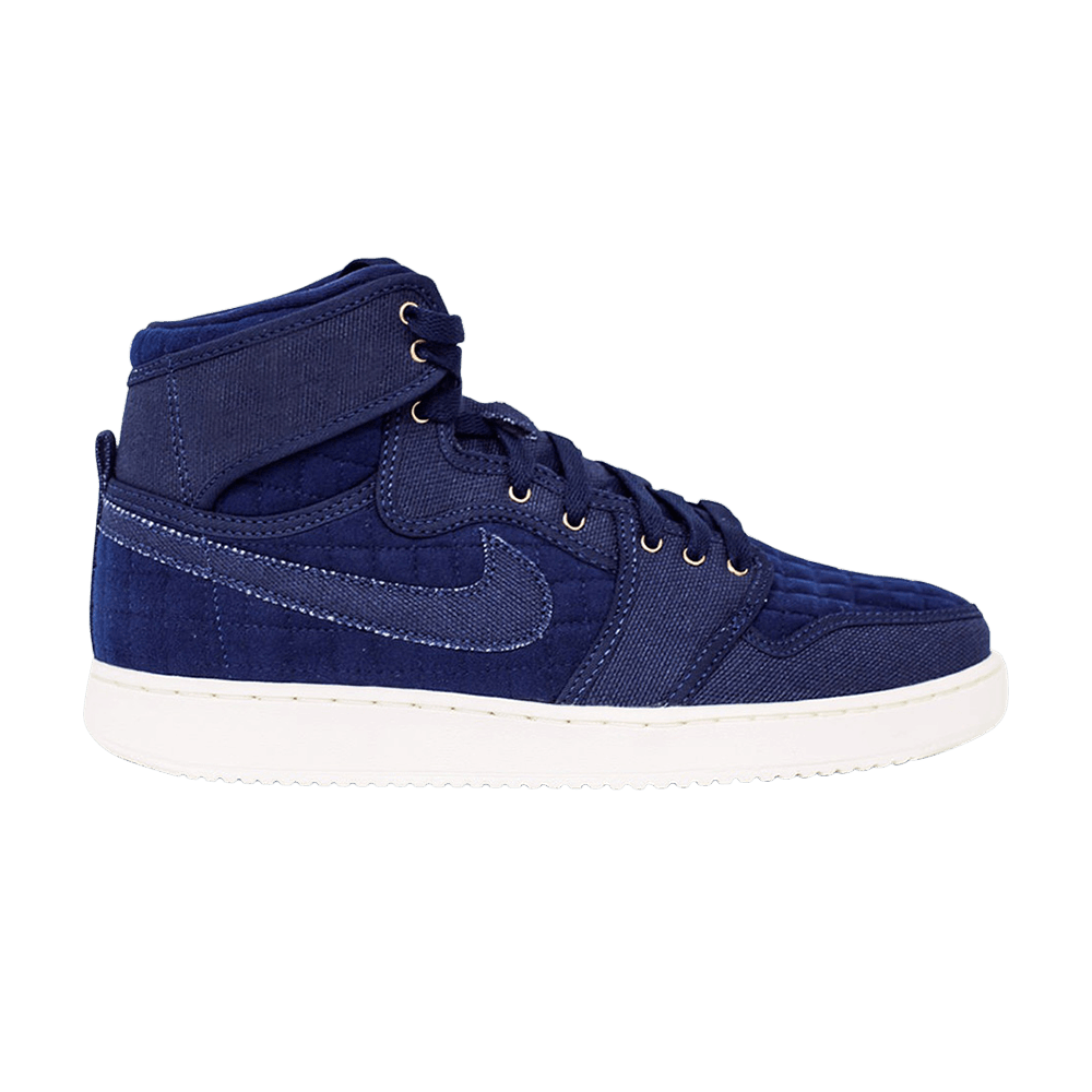 AJKO High OG Canvas 'Obsidian'