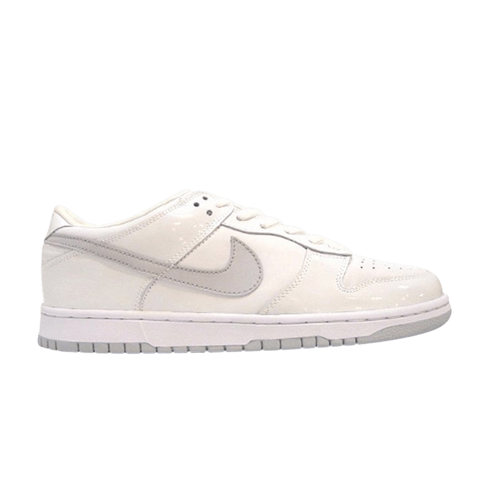 Pre-owned Nike Dunk Low Pro B 'patent Leather' In White