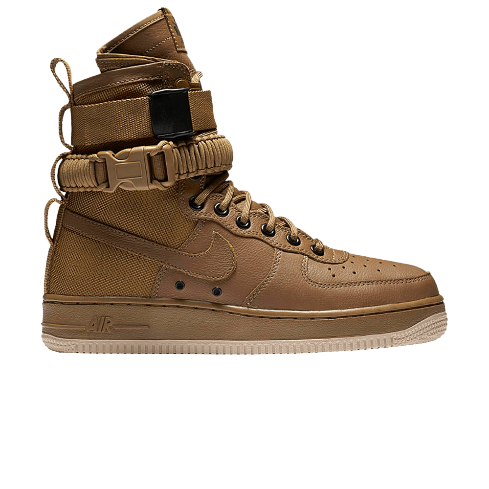 Wmns SF Air Force 1 High 'Golden Beige'