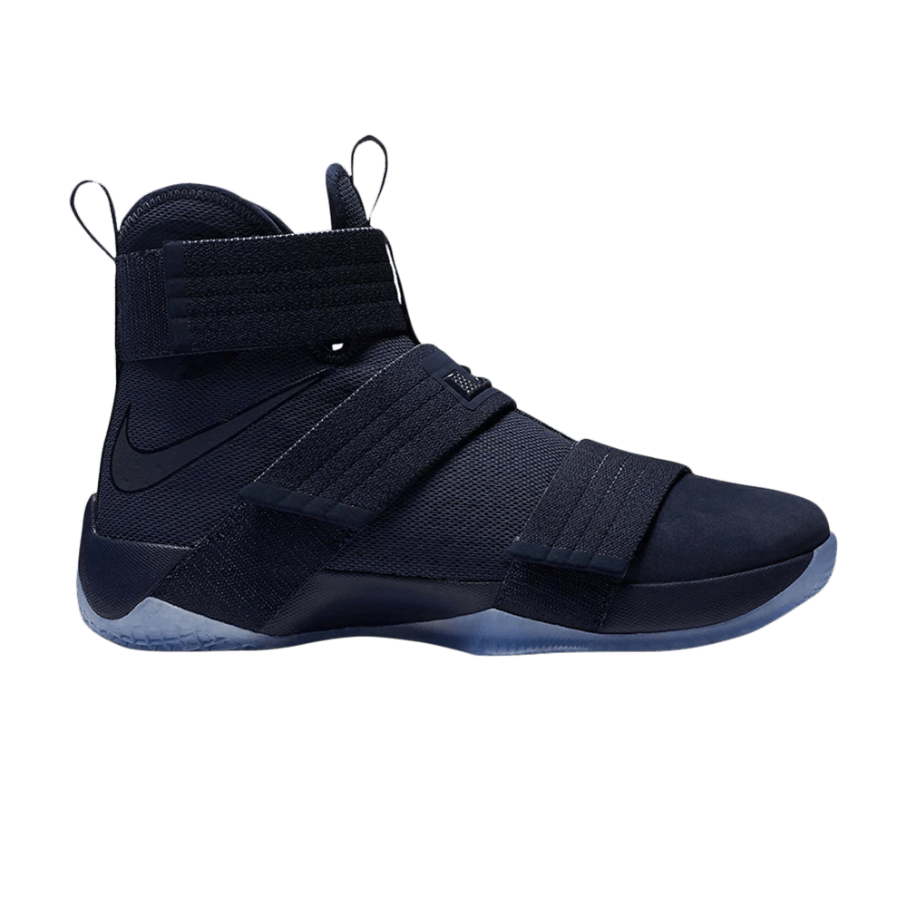 Buy LeBron Soldier 10 Black Space 844374 001 GOAT CA