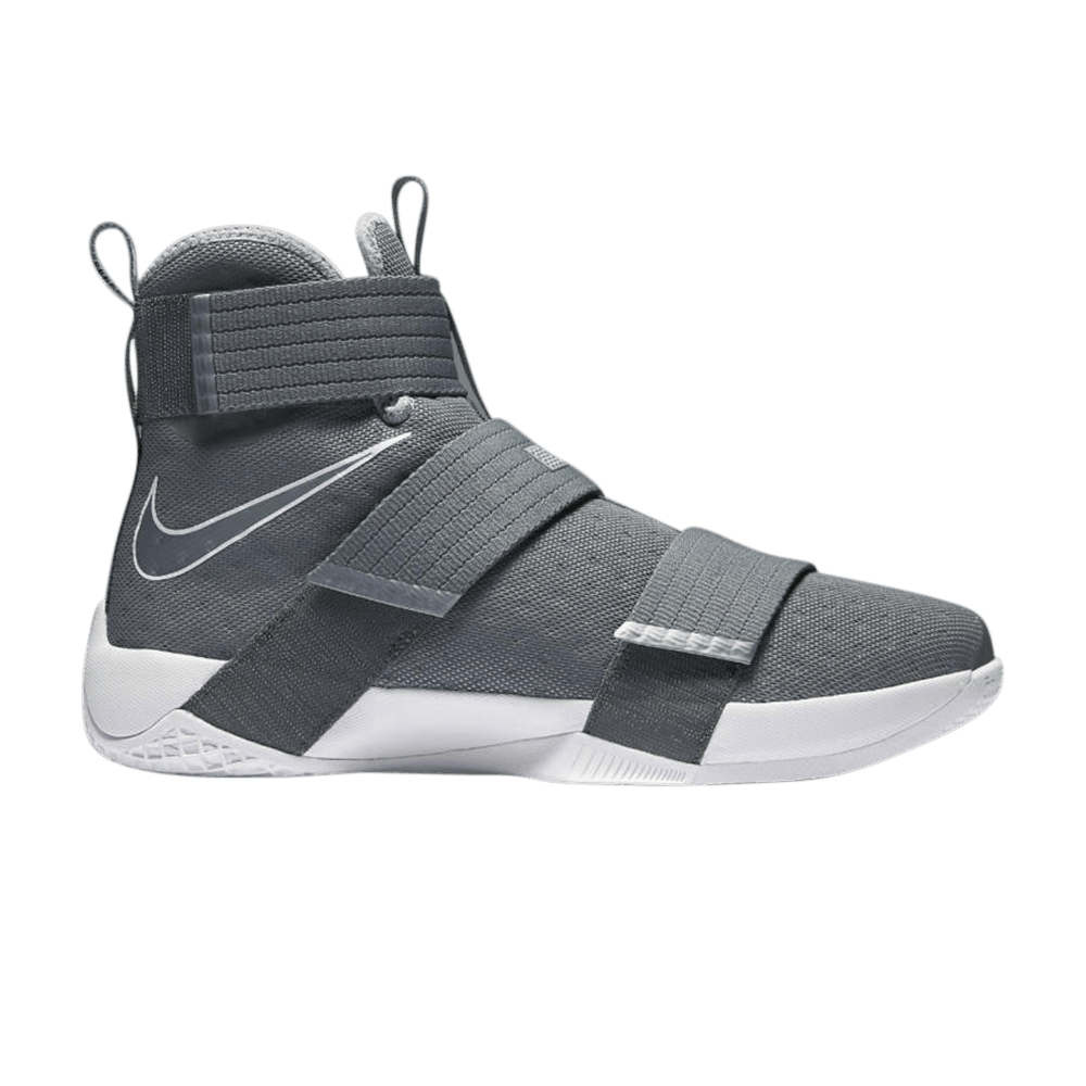 Zoom LeBron Soldier 10 GS 'Cool Grey'