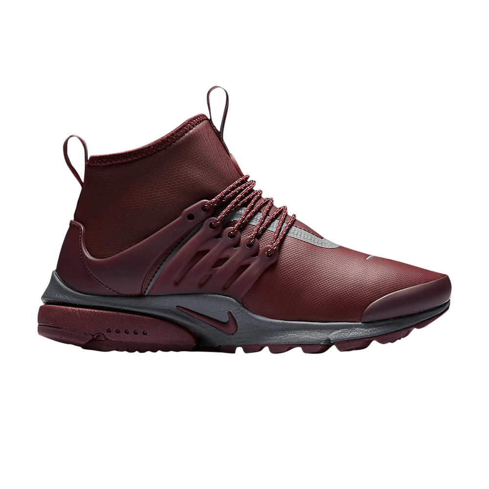 Wmns Air Presto Mid Utility 'Night Maroon'