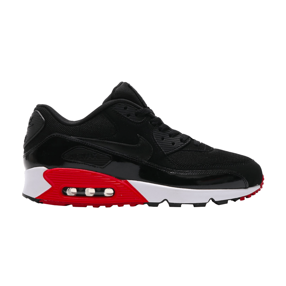 Air Max 90 Essential 'Black Gym Red'