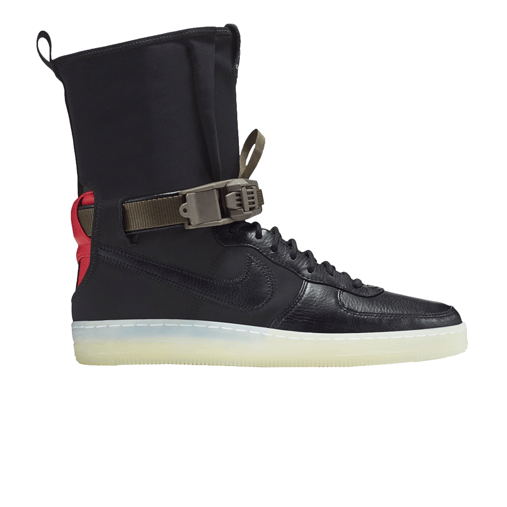 Acronym x NikeLab Air Force Downtown 1 Hi SP 'Black Crimson'