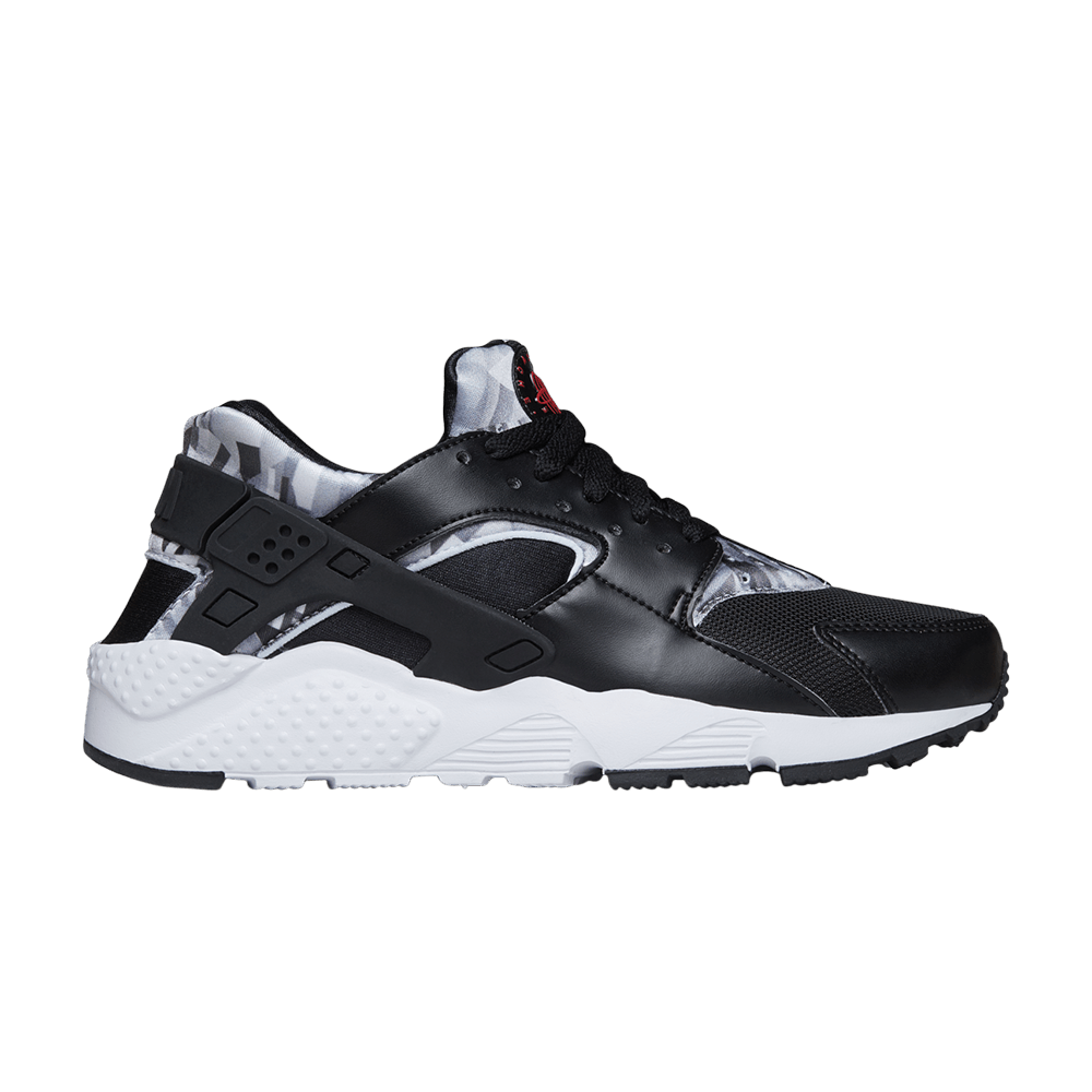 Huarache Run Print GS 'Black'