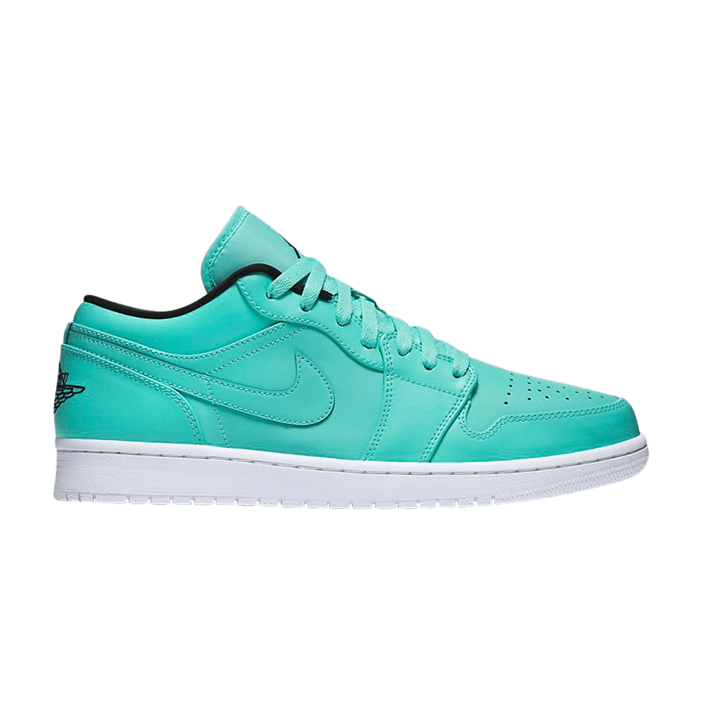 jordan 1 low turquoise and white