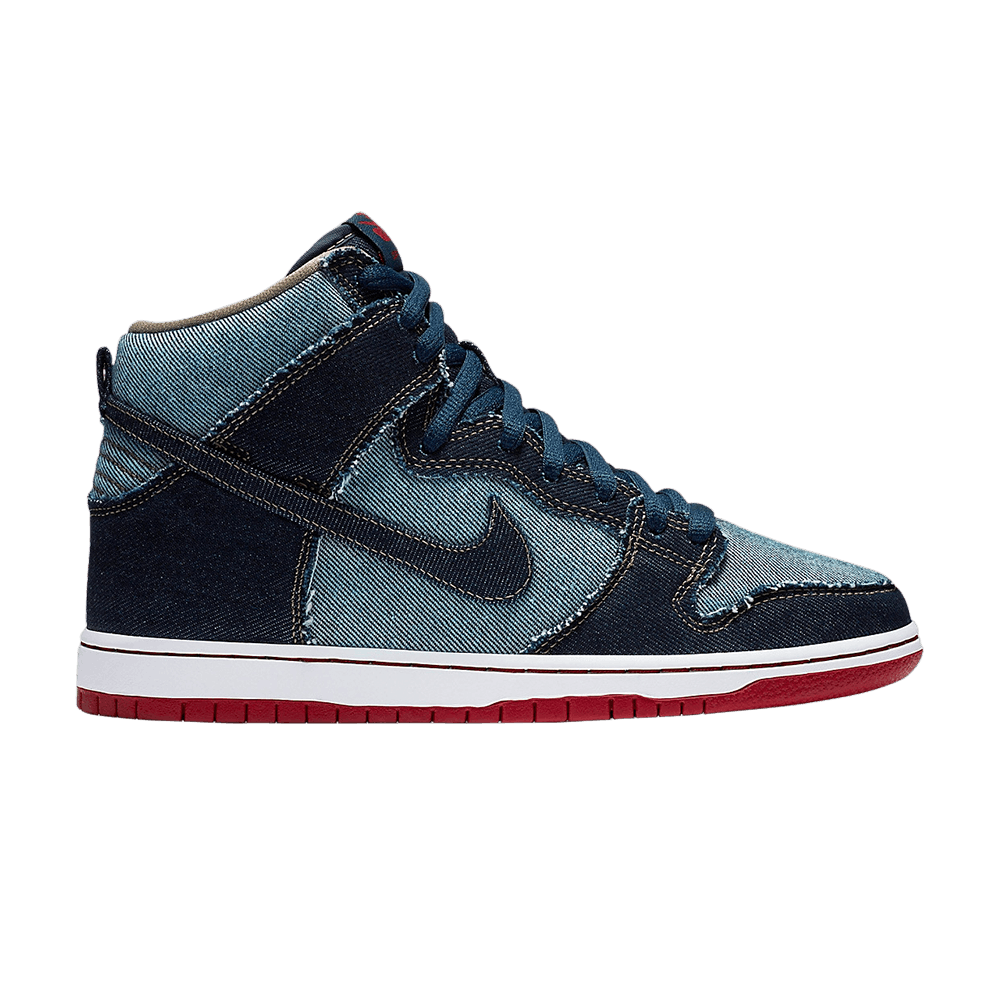 nike sb dunk high reese denim