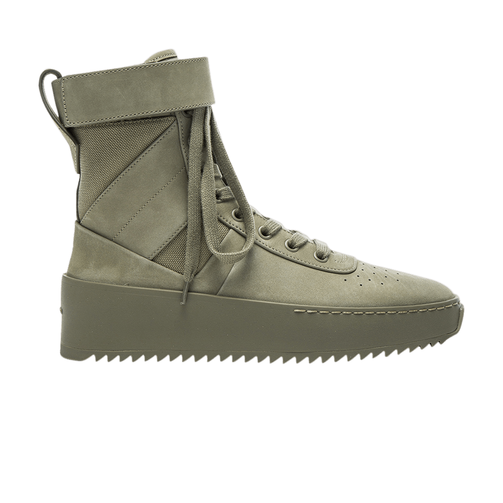 Compare prices of Fear of God Military Sneaker 'Army Green'| SNEAKDEX
