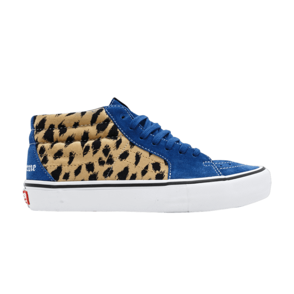 Supreme x Sk8-Mid Pro 'Cheetah Velvet'