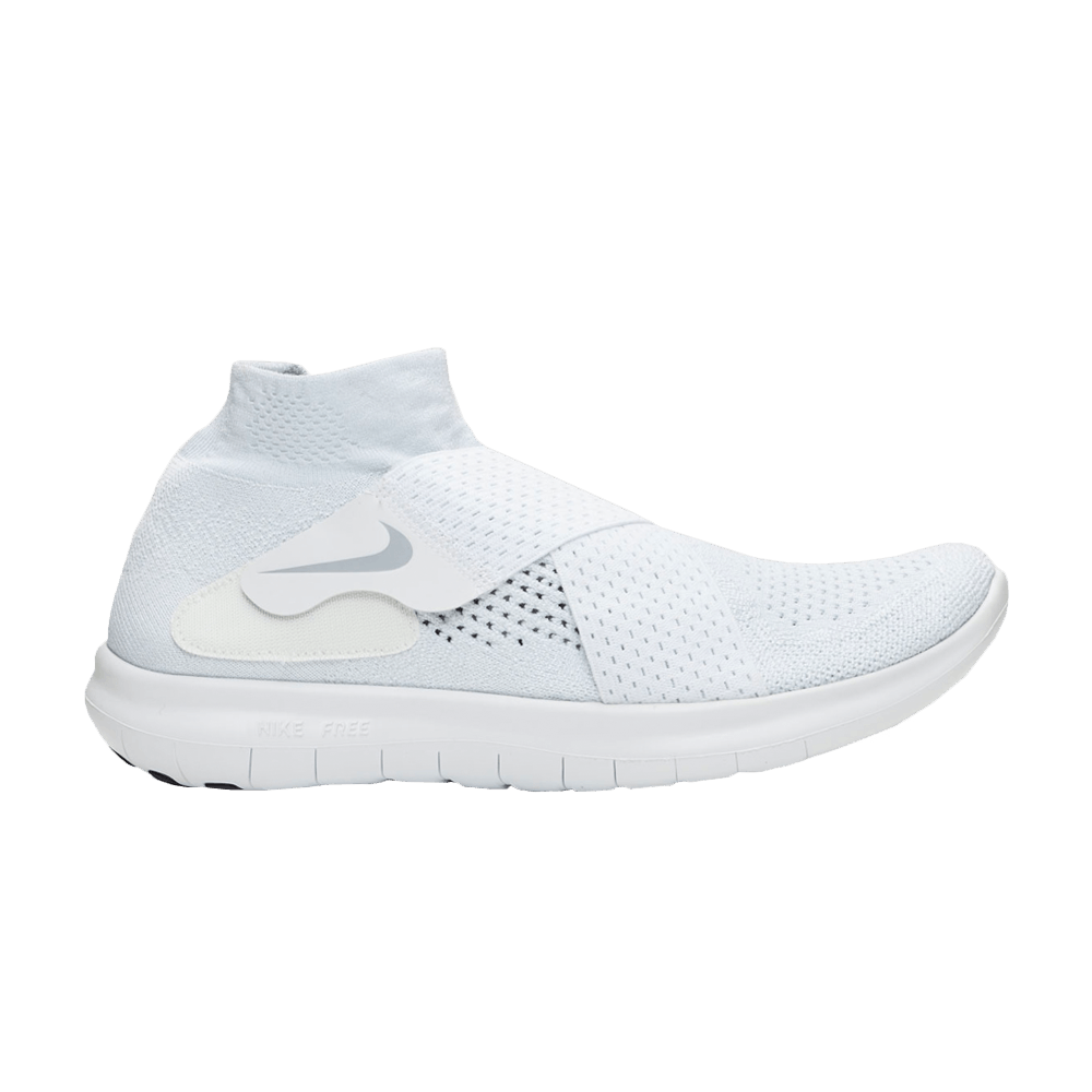 Free Run Motion Flyknit 2017 'Triple White'