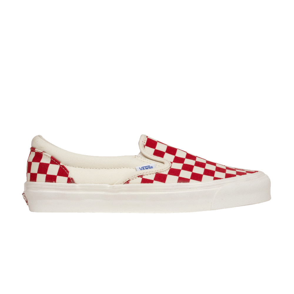 OG Classic Slip-On LX 'Red Checkerboard'