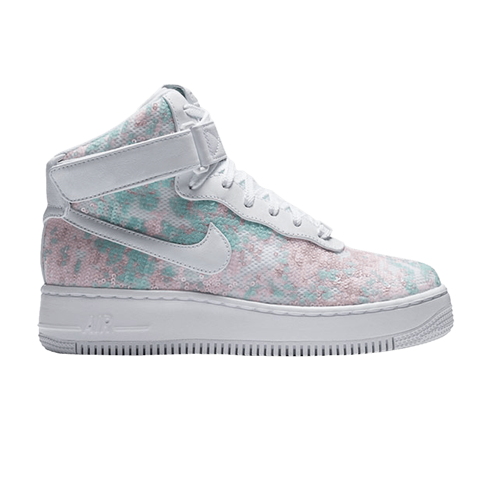 Wmns Air Force 1 Upstep Hi LX 'Sequin Fabric'