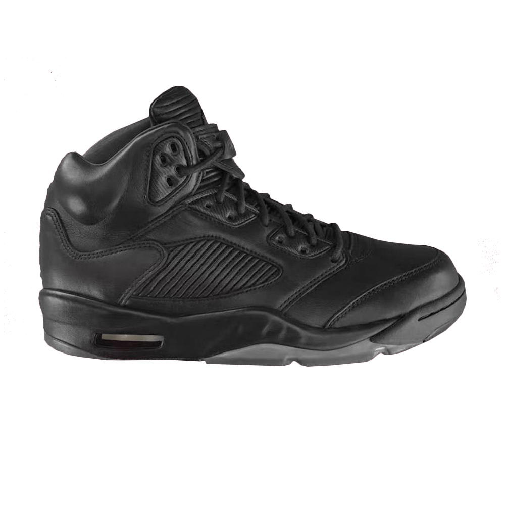 Air Jordan 5 Retro Premium 'Triple Black'