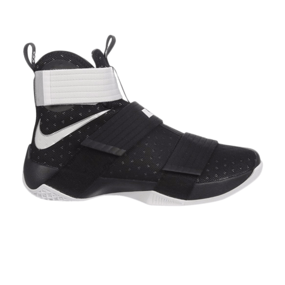 LeBron Soldier 10 TB 'Team White Silver Black'