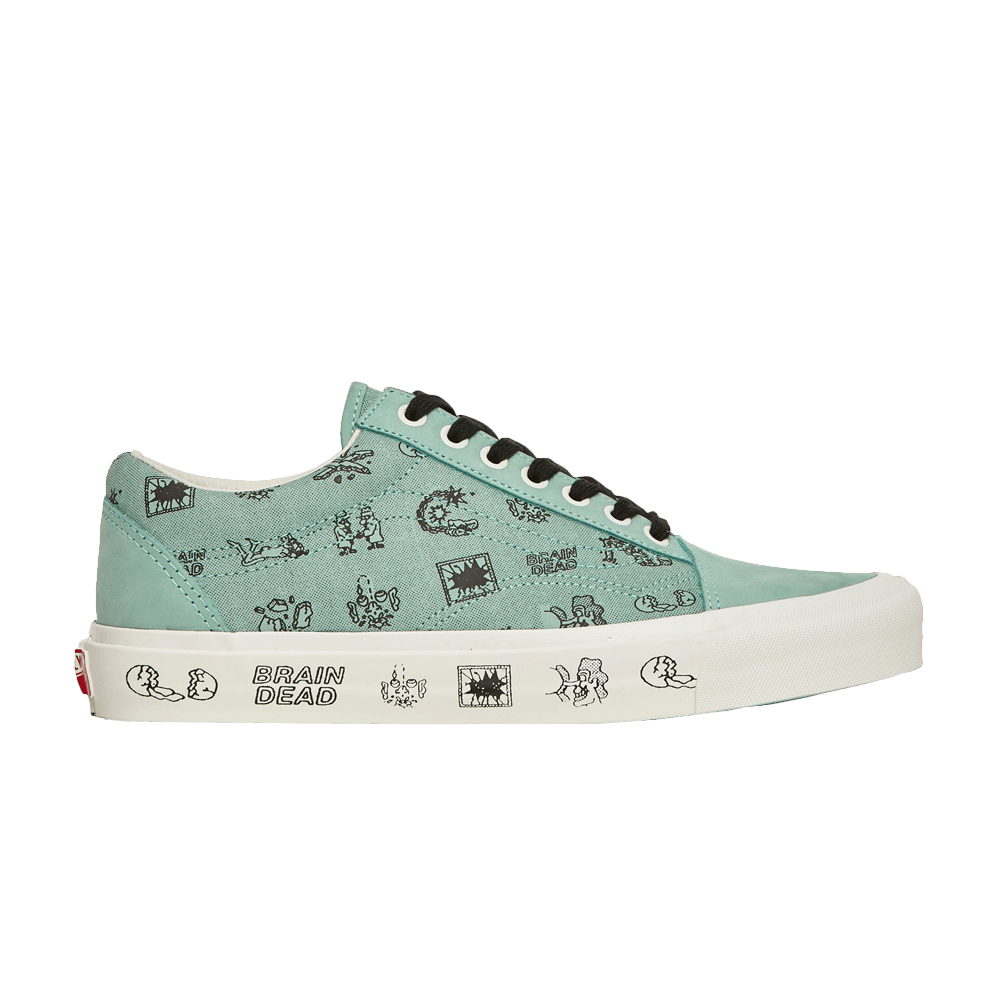 Brain Dead x Old Skool LX 'Granite Green'