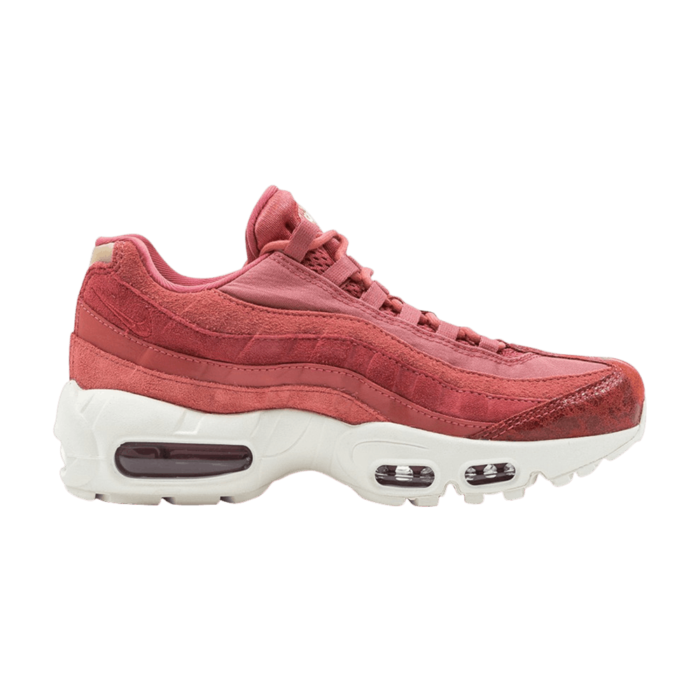 Pre-owned Nike Wmns Air Max 95 Premium 'light Redwood'