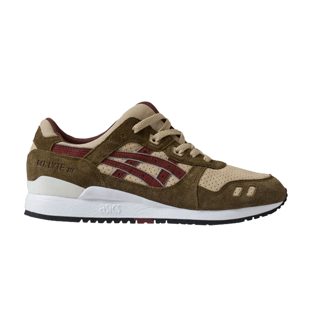 Patta x Gel Lyte 3 'Birch Burgundy'