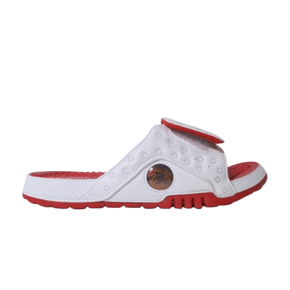 Air Jordan Hydro 13 Slide 'White Red'