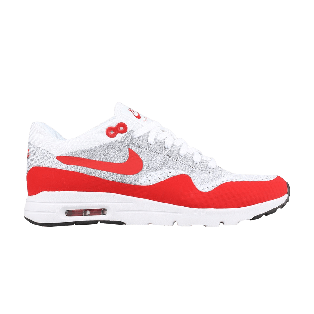 Air Max 1 Ultra Flyknit 'White University Red'