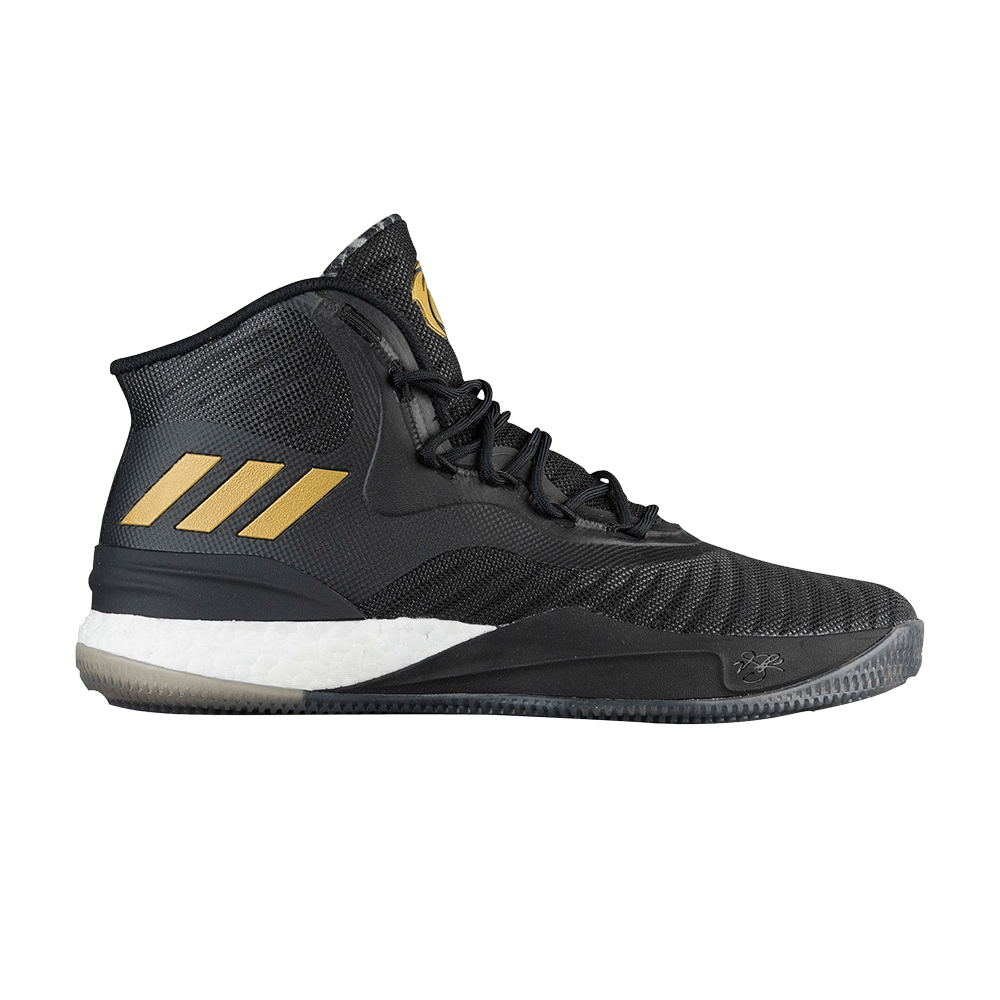 D Rose 8 'Black Gold White'