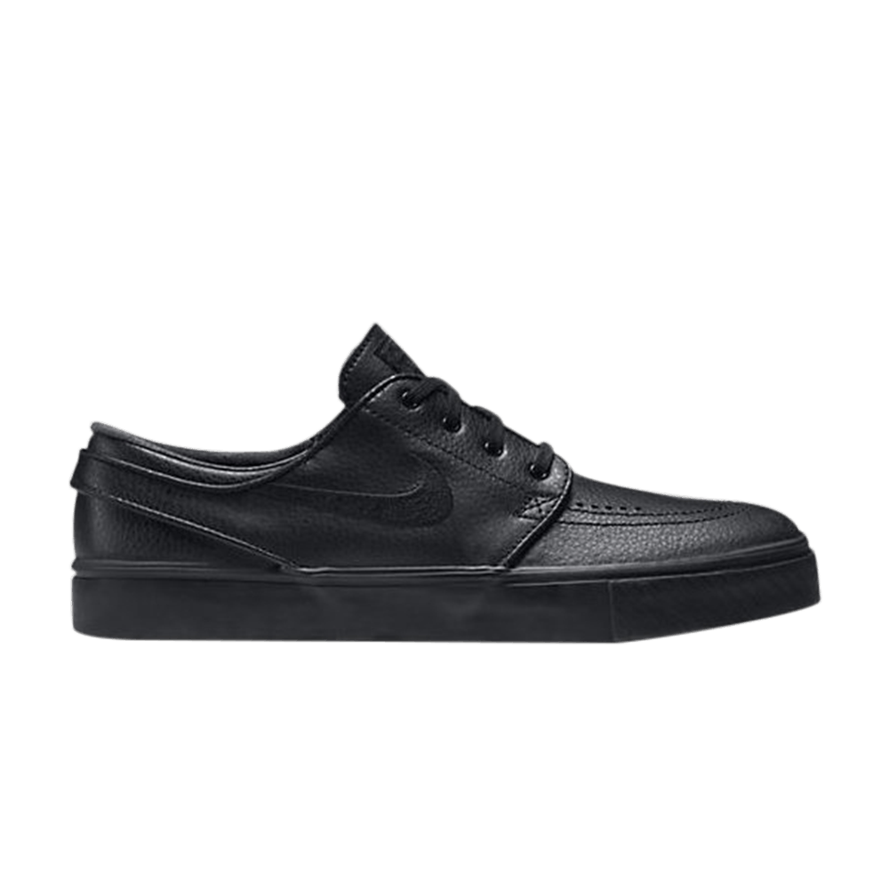 SB Zoom Stefan Janoski Leather 'Triple Black'