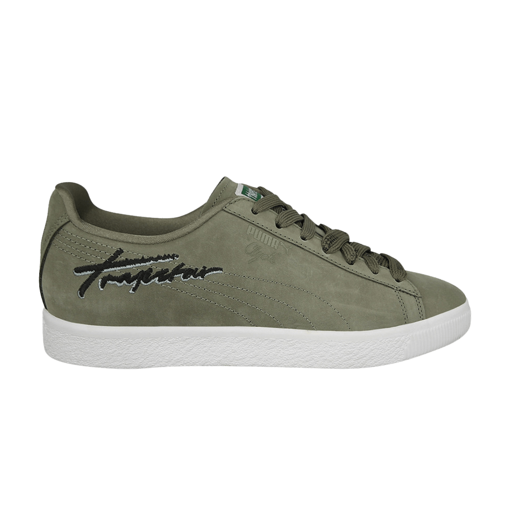 Pre-owned Puma Trapstar X Clyde Bold In Green