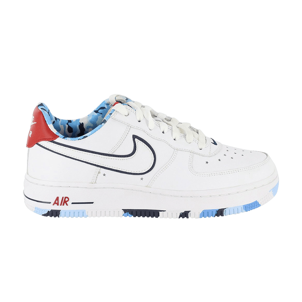 Pre-owned Nike Wmns Air Force 1 'independence Day' In White