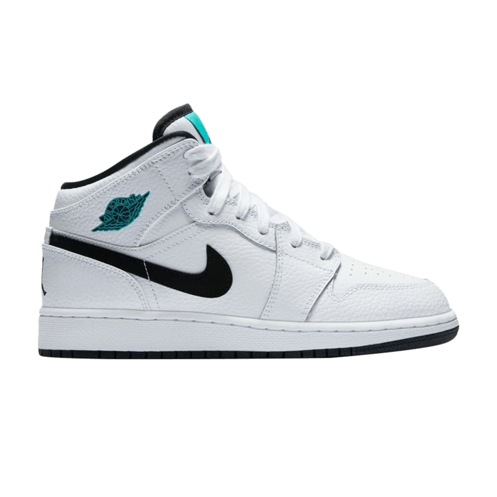 Air Jordan 1 Retro Mid GS 'Hyper Jade'