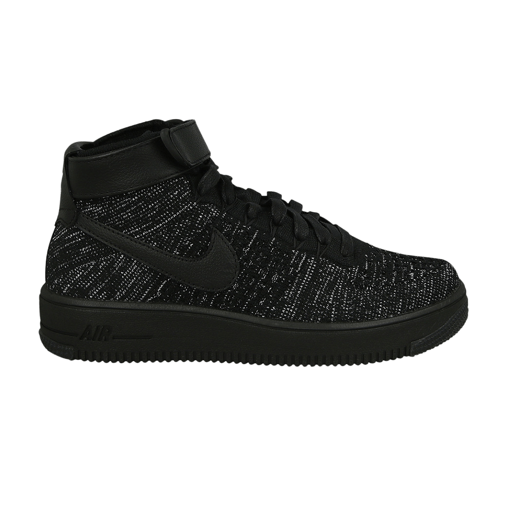 Wmns Air Force 1 Flyknit 'Black'
