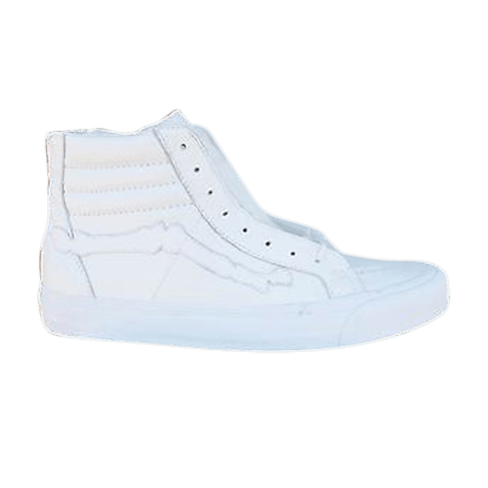 Blends x Sk8-Hi Zip LX 'Bones - True White'