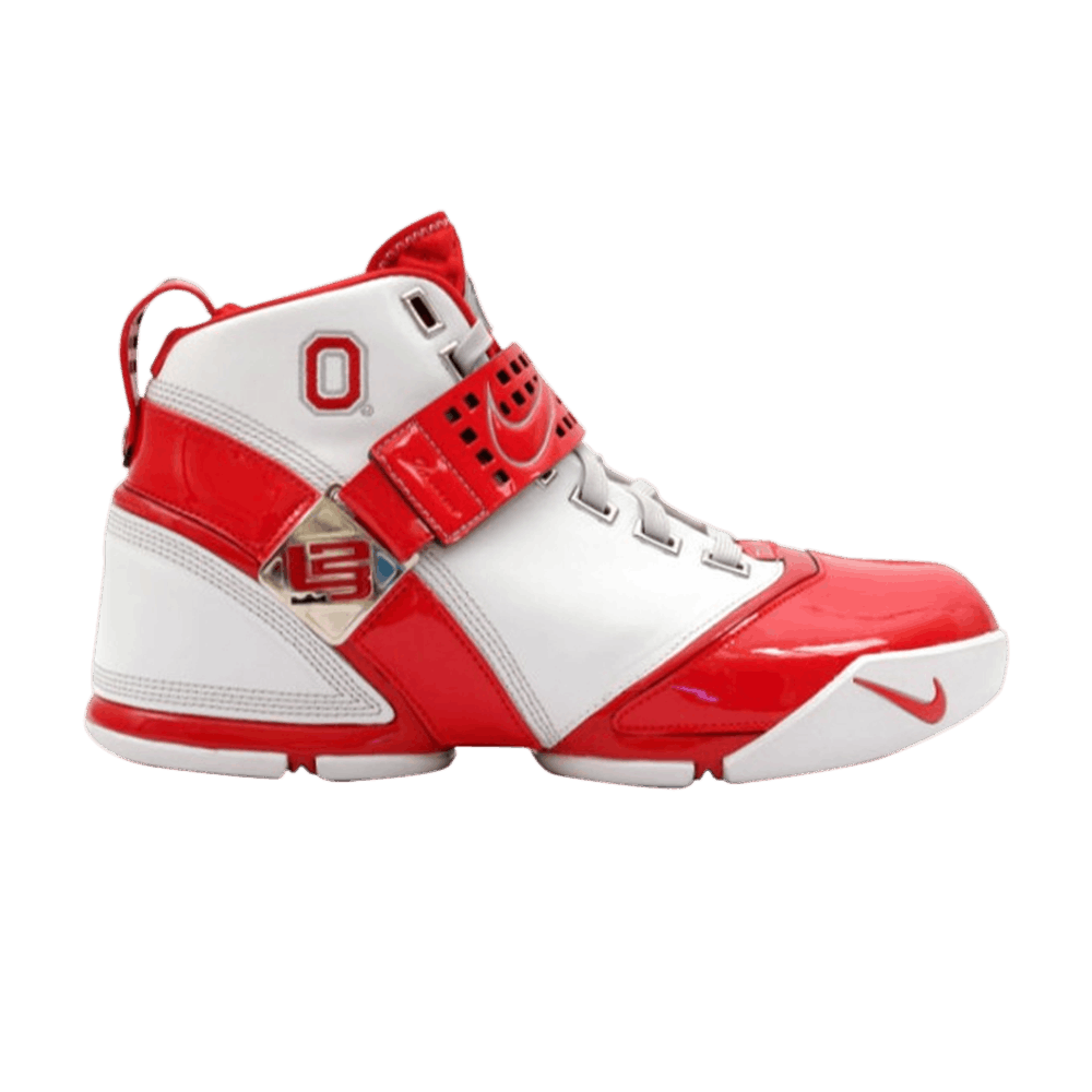 Zoom LeBron 5 'Ohio State Buckeyes' Sample