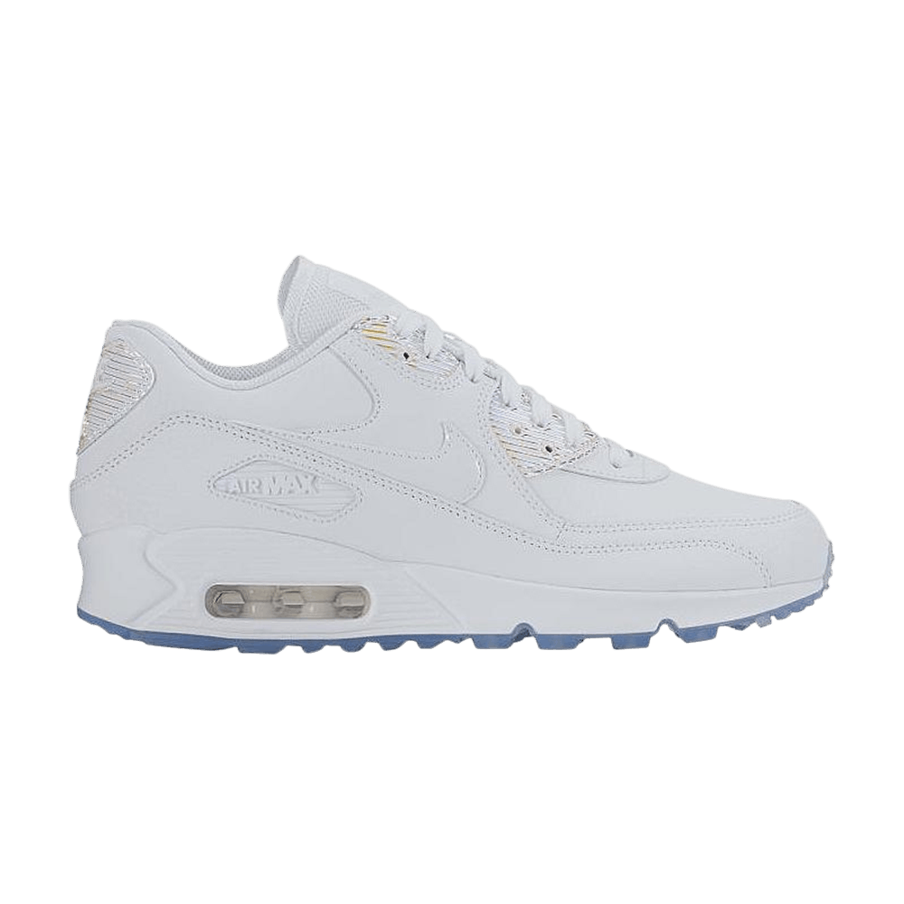 Wmns Air Max 90 Premium 'White Blue Tint'