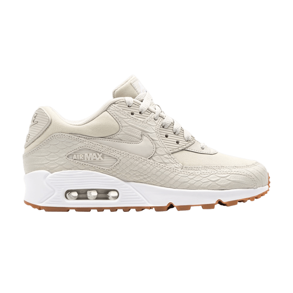 Wmns Air Max 90 Premium 'Light Bone'