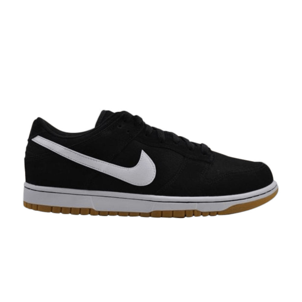 Dunk Low Canvas 'Black'