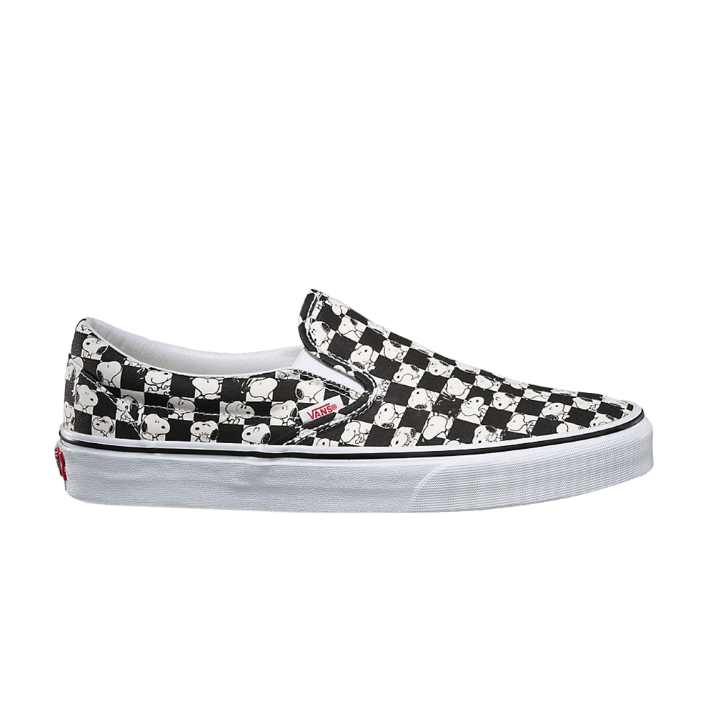 snoopy vans checkerboard