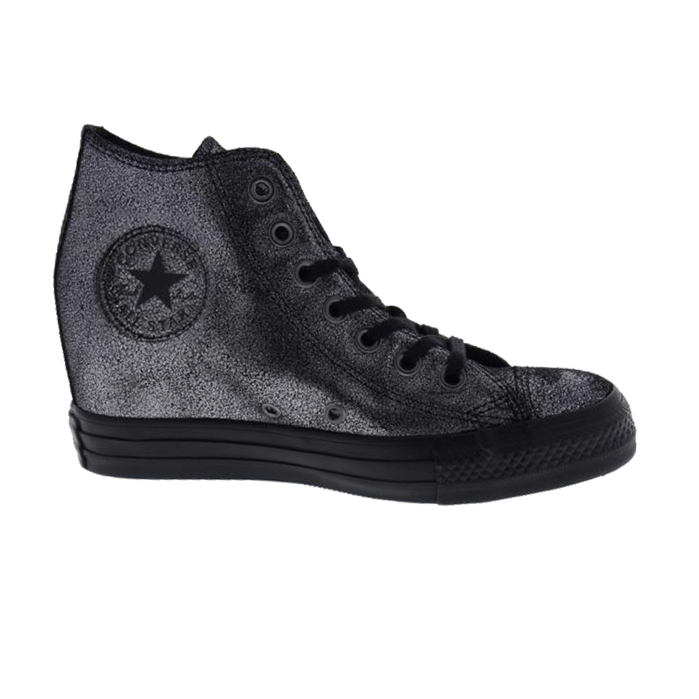 Wmns Chuck Taylor All Star Lux Wedge 'Silver Black'