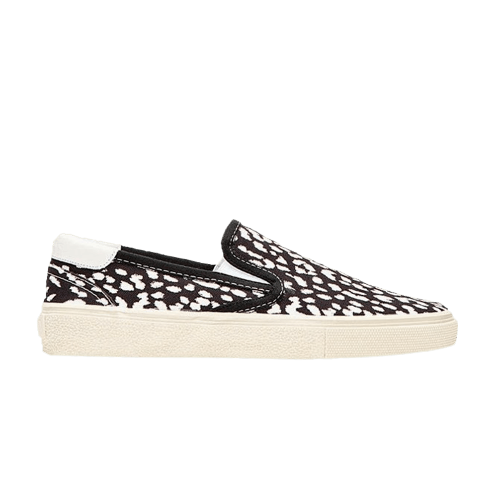 Saint Laurent Skate Slip-On Sneaker 'Black Leather Babycat'